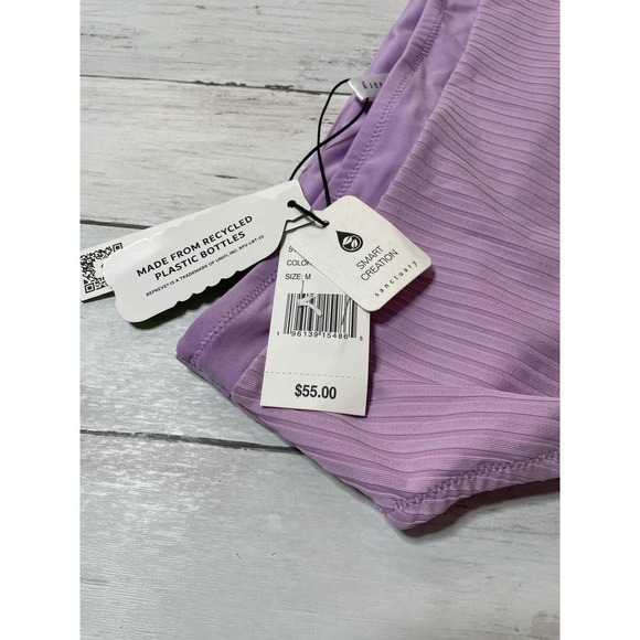 Sanctuary women’s bikini bottom Sandbar Banded High Leg High-Rise swimsuit - Picture 10 of 11